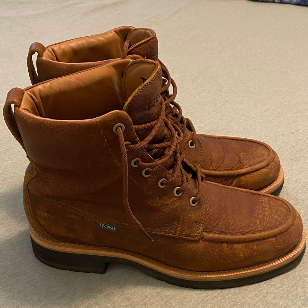 Tacovas men’s rugged moc 11D lace up boot